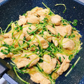ちょ〜☆'s cooksnap of when they made 【簡単】豆苗のマヨ醤油炒め.