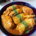 しーちゃん！！'s cooksnap of when they made トマト缶なし！簡単煮るだけロールキャベツ.