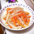 naopon☆'s cooksnap of when they made こんにゃくとにんじんのきんぴら.