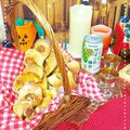 sakuraロゼット's cooksnap of when they made HBで簡単カリカリ♡ハムとチーズのエピ.