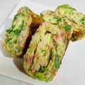 リリ339's cooksnap of when they made シラス入り卵焼き.