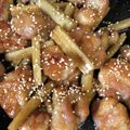 せっかちマミ〜's cooksnap of when they made 鶏もも肉とごぼうの炒め煮.