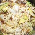 ちーゆづアーちゃん☆'s cooksnap of when they made 豚肉と白菜のすき煮.