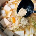 maaamin☆11's cooksnap of when they made お野菜たっぷり◎ごまみそシュウマイ鍋♨.