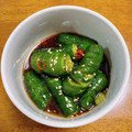 ひろむにゃんこ's cooksnap of when they made 蛇腹きゅうりの中華風漬物.