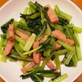 クックHMCZ3H☆'s cooksnap of when they made 鶏ガラだしで簡単小松菜ソテー.