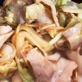 aiko☃'s cooksnap of when they made キャベツと豚バラのポン酢炒め.