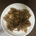 とまえさん's cooksnap of when they made 豚肉と舞茸の柚子胡椒ポンマヨ炒め.