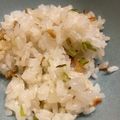 santos's cooksnap of when they made 小松菜とちりめんじゃこの混ぜ御飯.