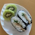 ピンクのたまご's cooksnap of when they made 失敗しないおにぎらずの作り方.