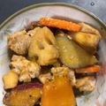 米の華's cooksnap of when they made 鶏とカボチャれんこんの甘辛炒め煮.