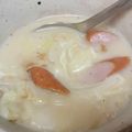 ブランシュkuu's cooksnap of when they made 簡単・キャベツのミルクスープ.