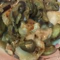 kopimama's cooksnap of when they made 少ない油！揚げナスと胸肉のみぞれ煮.