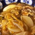 nyaoppi's cooksnap of when they made お蕎麦屋さんみたいなカレーうどん♪.