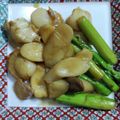 あゆはと's cooksnap of when they made ベビーホタテとエリンギとアスパラ炒め^^.