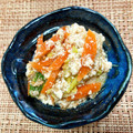 emiiem's cooksnap of when they made 練りゴマたっぷり白菜の白和え.