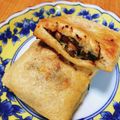 Emihann's cooksnap of when they made 油揚げに納豆を入れてトースターで焼く.
