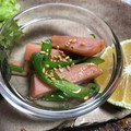 chi−ちゃん's cooksnap of when they made ピーマンとおさかなソーセージの甘辛炒め.