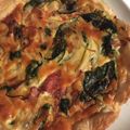 よねやまちか's cooksnap of when they made ほうれん草とベーコンのキッシュ.