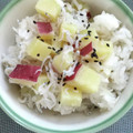 シビリキン's cooksnap of when they made さつまいもとしらすの炊き込みごはん♡.