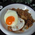 haruku221's cooksnap of when they made おうちカフェ❤️豚そぼろライス.