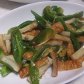 きらり流れ星's cooksnap of when they made ピーマンとちくわの中華炒め.