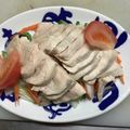 ウルトラマンド's cooksnap of when they made 茹で鶏の　よだれ鶏（ピリ辛旨ダレ).