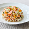 クック3539PY☆'s cooksnap of when they made *焼鮭と長ネギ、たまごの炒飯*.