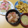よちりん's cooksnap of when they made 鯛の刺身に！お茶漬けに！簡単ごま漬けダレ.