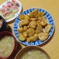 よちりん's cooksnap of when they made コクうま★ 鶏じゃがオイスター炒め.