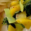 MULA's cooksnap of when they made ☆沢庵と小松菜ピリ辛炒め☆.