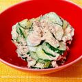 t0mt0mt0m's cooksnap of when they made サッと1品【ツナときゅうりのマヨサラダ】.