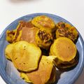 クック6U7INU☆'s cooksnap of when they made かぼちゃとバナナのおやき☆1歳離乳食.
