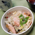 くりかあさん's cooksnap of when they made 炊き込みご飯＊甘塩鮭と油揚げの生姜風味.