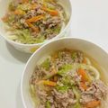 ♪ひつじ's cooksnap of when they made 【2歳と食べる】野菜のあんかけうどん.