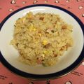 龍青空ママ's cooksnap of when they made 炊飯器で簡単♪ヘルシーチャーハン.