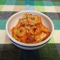 龍青空ママ's cooksnap of when they made ちくわ キムチ炒め～♪.