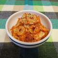 龍青空ママ's cooksnap of when they made ちくわ キムチ炒め～♪.