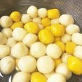 なまらしたっけ's cooksnap of when they made かぼちゃ白玉だんご。.