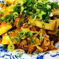 U22D0☆くろまめ's cooksnap of when they made 豚肉とエリンギのガッツリ味噌炒め★.