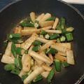 涼かあか's cooksnap of when they made 長芋とオクラのバター醤油炒め.