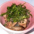 じゅじゅこ，'s cooksnap of when they made さっぱり味♪大葉まみれの♪鶏ハツ炒め.