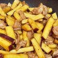 112PANDA's cooksnap of when they made 豚肉とさつまいもの甘辛おかず.