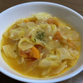 お塩と砂糖's cooksnap of when they made 簡単☆トマトの甘みたっぷりミネストローネ.