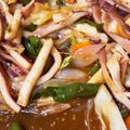 藤ヶ谷真央's cooksnap of when they made 韓国料理 ウマ辛〜！辛〜いイカ炒め.