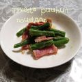 ひトみ's cooksnap of when they made お弁当に♪いんげんとベーコンのマヨ炒め.