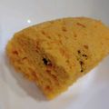 とも☆♪☆♪'s cooksnap of when they made レンジで4分☆野菜ジュースで簡単蒸しパン.