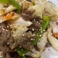 えあーずろっくママ's cooksnap of when they made 簡単☆コストコのプルコギでキャベツ炒め☆.
