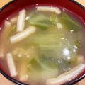 ママメイン！時々子供's cooksnap of when they made 油揚げとキャベツの味噌汁.