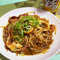 ★おにぎりMAN★'s cooksnap of when they made イカとモヤシのイカの腑炒め♪♪.
